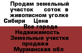 Продам земельный участок (40 соток) в живописном уголке Сибири. › Цена ­ 1 000 000 - Все города Недвижимость » Земельные участки продажа   . Мурманская обл.,Мурманск г.